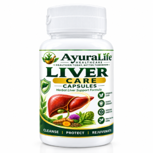 AyuraLife Liver Care Capsules – Herbal Liver Support Formula